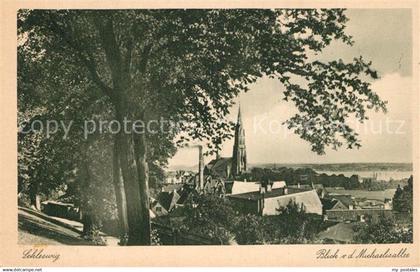 Schleswig Holstein Panorama Blick von der Michaelisallee