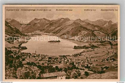 Schliersee Umgebungskarte