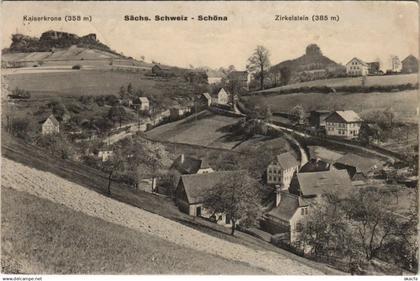 CPA AK Schona - Panorama GERMANY (1080154)