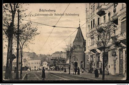 AK Schöneberg, Bahnhof Schöneberg in der Colonnenstrasse