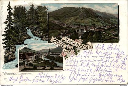 Gruss aus Schramberg - Litho