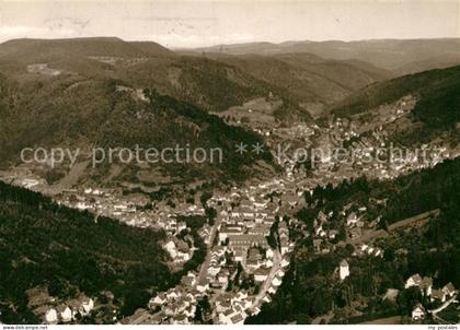 Schramberg BW Fuenftaelerstadt Fliegeraufnahme