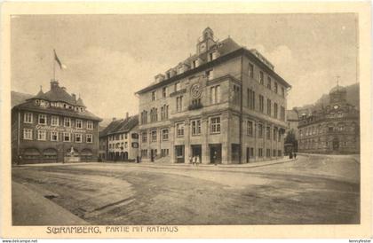 Schramberg - Partie mit Rathaus