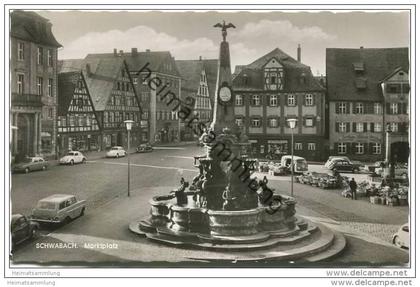Schwabach - Marktplatz - Foto-AK