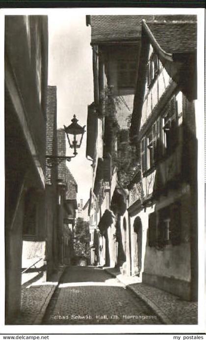 Schwaebisch Hall Herrengasse