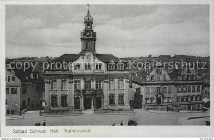Schwaebisch Hall Rathausplatz