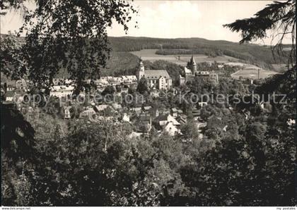 Schwarzenberg Erzgebirge Teilansicht