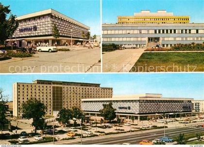Schwedt Oder Centrum Warenhaus  Kreiskrankenhaus Arbeiterwohnheim Hotel