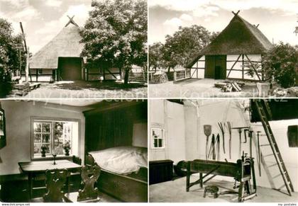 Schwerin  Mecklenburg Hist Museum Schwerin Museumshof Schwerin Muess Bauernhaus