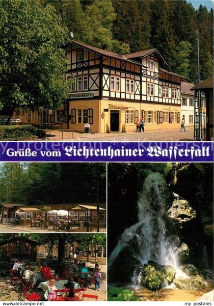 Lichtenhain Sebnitz Gasthof Lichtenhainer Wasserfall