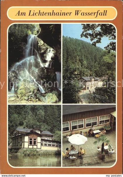 Lichtenhain Sebnitz Wasserfall