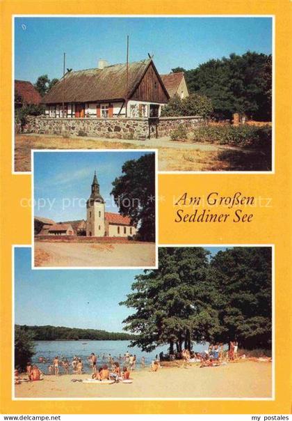 Kaehnsdorf Potsdam Rat der Gemeinde Fresdorf Seddin Badestelle am Grossen Seddin