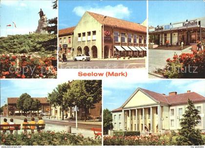 Seelow Maerkisch-Oderland Brandenburg Puschkinplatz Seelower Hoehen