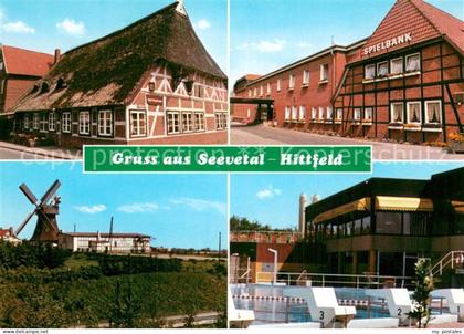 Hittfeld Fachwerkhaeuser Spielbank Windmuehle Schwimmbad