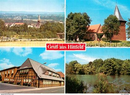 Hittfeld Panorama Kirche Spielbank Seepartie