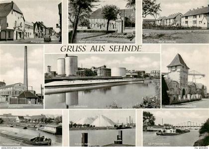 Sehnde Mittelstrasse Kriegerdenkmal Wohnsiedlung Zuckerfabrik Kaliwerk Verwaltun