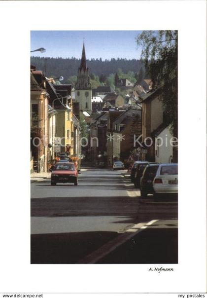 Selb Ortsstrasse Kirche