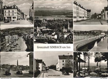 Simbach Inn Neue Siedlung Innbruecke Braunau