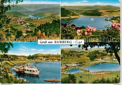 Rurberg Simmerath Eifel NRW Panorama Personenschiff Talsperre