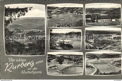 Rurberg Simmerath Eifel NRW Rurtalsperre Ortsansichten