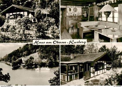 Rurberg Simmerath Haus am Obersee Gastraum Terrasse Seepartie
