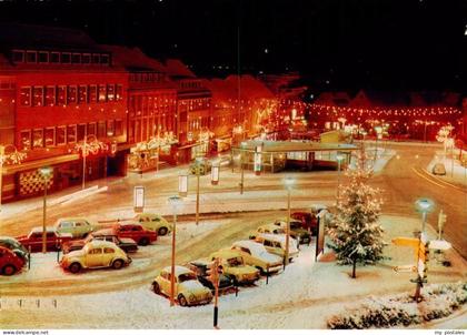 Sindelfingen Rathausplatz mit Festbeleuchtung