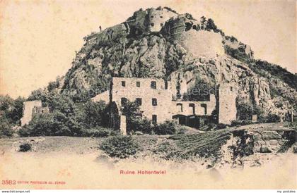 Hohentwiel Singen BW Ruine Hohentwiel