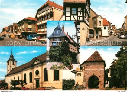 Sinsheim Elsenz Fachwerk Kirche