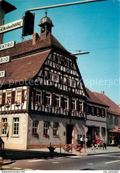 Sinsheim Elsenz Rathaus Fachwerkhaus