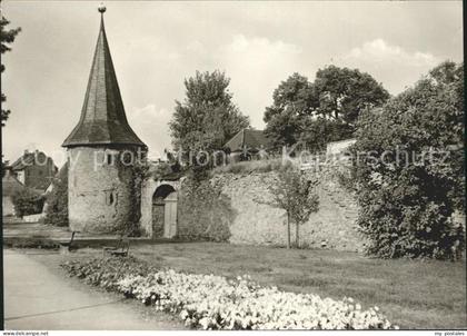 Soemmerda Alte Stadtmauer mit Turm