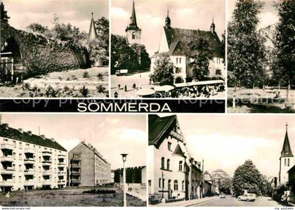 Soemmerda Rathaus Weissenseer Strasse Stadtpark Strasse des Friedens