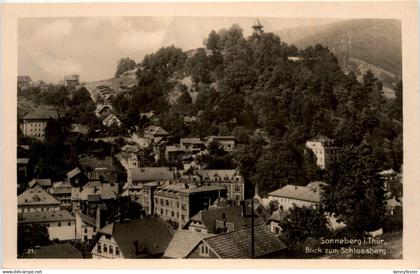 Sonneberg - Blick zum Schlossberg