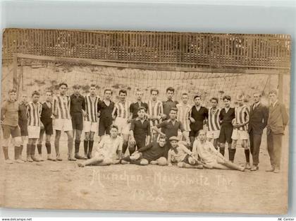04610 O7404 Meuselwitz , Thür 1922 Foto AK Fußballmanschaften München-Me... - 13655112