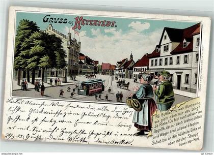 06333 O4270 Hettstedt , Sachs-Anh 1899 Lithographie Hettstedt Dorfbewohn... - 13652499