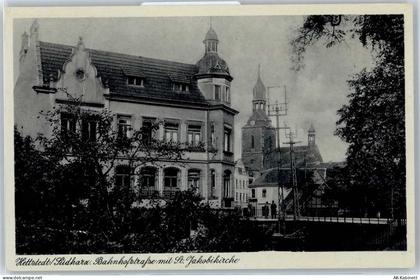 06333 O4270 Hettstedt , Sachs-Anh - Bahnhofstraße, St. Jakobikirche - 51038997