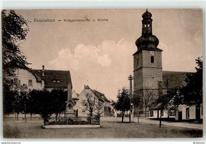 06556 O4730 Roßleben 1911 - Kriegerdenkmal Kirche - 51710186