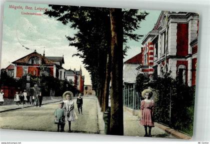 06917 O7901 Mügeln b Jessen, Elster 1914 - Lindenstraße - 13637239