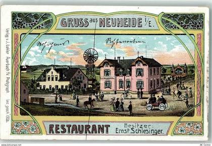 08304 O9413 Schönheide , Erzgeb - Neuheide Windrad Gasthaus Schlesinger... - 13629460