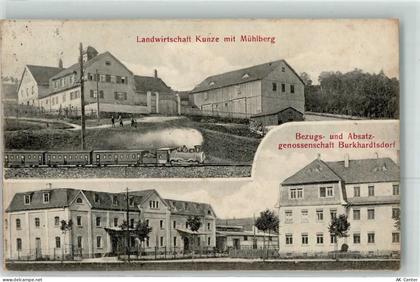 09235 O9135 Burkhardtsdorf 1917 - Landwirtscahft Kunze Mühlberg Bezugs- ... - 13614882