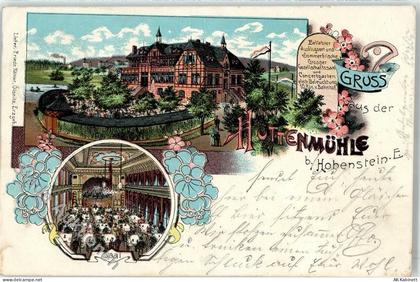 09337 O9270 Hohenstein-Ernstthal Lithographie / Künstlerkarte 1902 Gasth... - 51882517