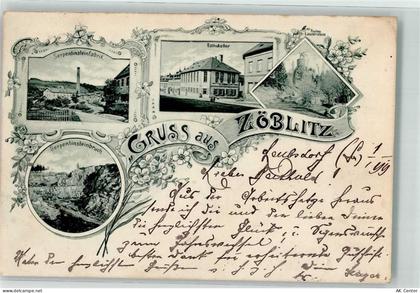 09517 O9347 Zöblitz 1899 - Serpentinsteinfabrik Serpentinsteinbruch Rats... - 13630715