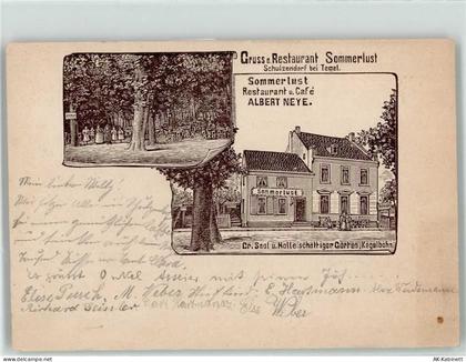 10115 W1000 Heiligensee 1898 Lithographie Gasthaus Sommerlust Albert Ney... - 51916265