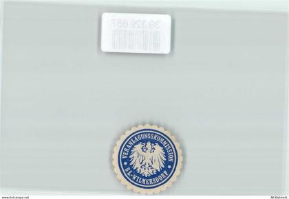 10115 W1000 Wilmersdorf Siegelmarke Veranlgungskommission Bl. -Wilmersdo... - 39329887
