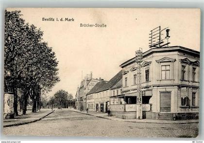 14547 O1501 Beelitz , Mark 1914 - Brücker-Strasse Litfaßsäule - 13664035