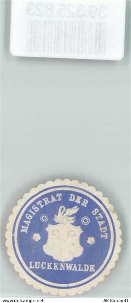 14943 O1710 Luckenwalde Siegelmarke Magistrat der Stadt Luckenwalde - 39325823