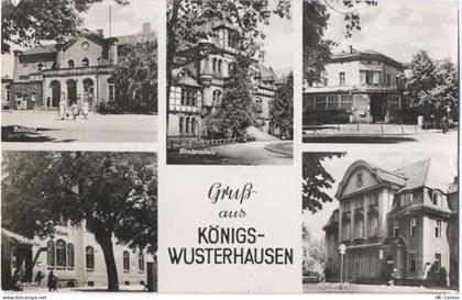 15711 O1600 Königs Wusterhausen um 1960 - Königs Wusterhausen: Bahnhof, ... - 20000489
