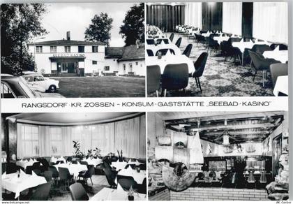 15834 O1634 Rangsdorf - Gaststätte Seebad-Kasino - 50546044