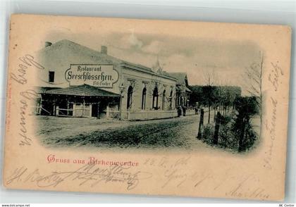 16547 O1403 Birkenwerder 1901 - Gasthaus Seeschlösschen - 13664796