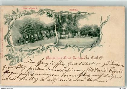 16818 O1950 Dorf Zechlin 1899 - Dorfplatz Gasthaus Hahn - 13632658