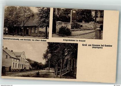 16866 O1901 Granzow b Neustadt, Dosse - Bierstube Grabow Kriegerdenkmal ... - 13665239